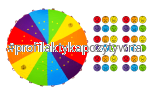 Chusta Edukacyjna AKSON 3 m – zestaw „Duże koła + 36 emocji” + scenariusze profilaktyczne „Fala emocji”