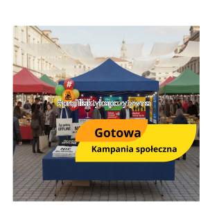 Namiot profilaktyczny + materiały profilaktyczne – zestaw edukacyjny