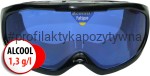 Gogle skrajnego zmęczenia z efektem około 1,3 promila alkoholu