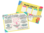 Plan lekcji z telefonami wsparcia dla dzieci