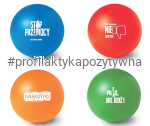 Antystres z hasłem profilaktycznym 100 sztuk mix 