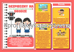 Plakat Edukacyjny A3 – „Bezpieczny na drodze. Czyli jak mądrze przejść przez ulicę!”