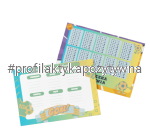 Plan lekcji  z tabliczką mnożenia piłka
