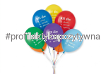 Balon Profilaktyczny NIE dla nałogów zestaw 10 sztuk