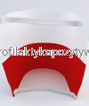 Opaska biało-czerwona DLA DZIECKA na ramię na gumce – sz 10cm flaga Polski.png