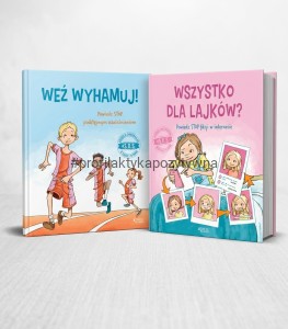 Zestaw 2 książek z serii #S.O.S. Wsparcie w walce z presją rówieśniczą oraz fikcją w internecie