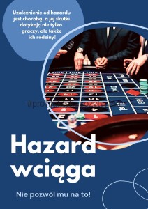 Ulotka - Hazard wciąga 