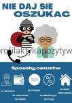 Ulotka - Nie daj się oszukać