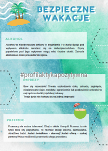 Ulotka - Bezpieczne Wakacje