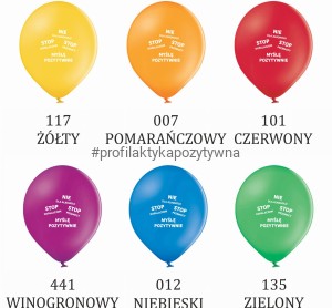 Balon - Profilaktyka Pozytywna 10 szt