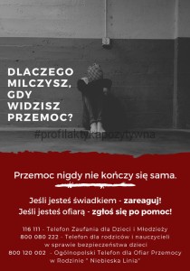 Ulotka - Przemoc 