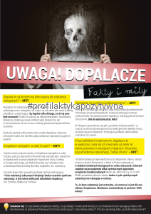Plakat - Dopalacze