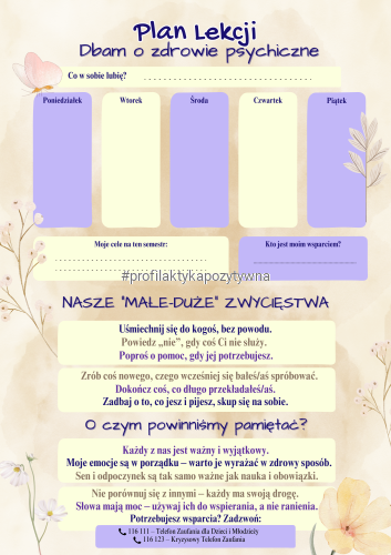 Plan lekcji “Dbam o zdrowie psychiczne”-7-8 i wyżej .png