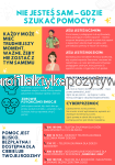 Plakat edukacyjno - profilaktyczny– gdzie szukać pomocy?” Dzieci i  Młodzież