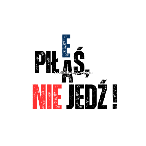 Naklejka Piłeś NIE jedź (50 x 50 mm) 2.png