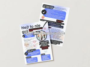 Broszura przemoc rówieśnicza - Hejt to nie gra Dzieci i Młodzież