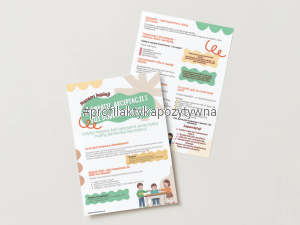 Broszura edukacyjna Przemoc rówieśnicza i tolerancja dla dzieci 