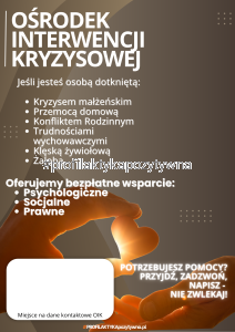 Plakat informacyjny OIK 