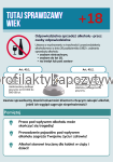 Plakat Odpowiedzialna Sprzedaż Alkoholu osobom uprawnionym