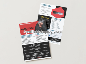 Broszura Narkotyki Dzieci i Młodzież
