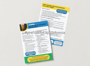 Broszura Alkohol - Jak wpływa na organizm i zachowanie? Dorośli