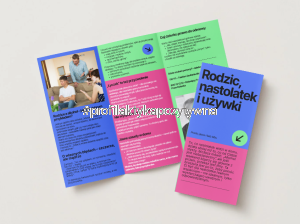 Broszura „Rodzice, nastolatek i używki” dla rodziców i opiekunów