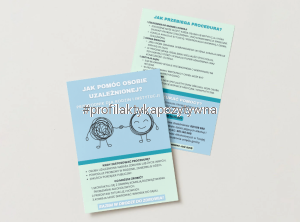 Broszura „Jak pomóc osobie uzależnionej? Przewodnik dla rodzin i instytucji”