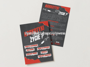 Ulotka Narkotyki czy życie?