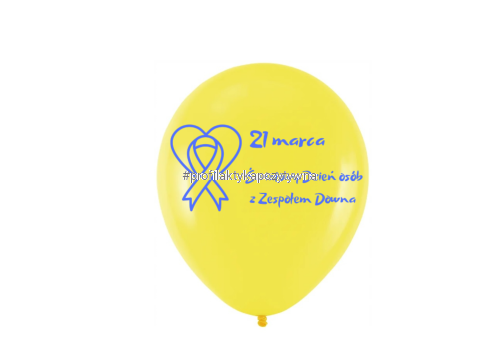 Balon okolicznościowy – 21 marca, Światowy Dzień Osób z Zespołem Downa.png